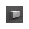 RAK Joy Wall Hung Vanity Unit 100cm Urban Grey -Bathroom Promotion rak joywh100ugy