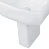 RAK Metropolitan Half Pedestal For 42cm Basin -Bathroom Promotion rak methalped
