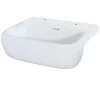 RAK Metropolitan 52cm Semi Recessed Basin 2 Tap Holes -Bathroom Promotion rak metsrbas2