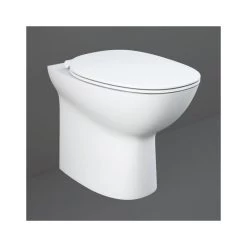 RAK Morning Rimless Back To Wall Comfort Height Pan & Soft Close Seat
