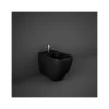 RAK Feeling Back To Wall Bidet Matt Black 2 RAK Feeling Back To Wall Bidet Matt Black -Bathroom Promotion rak mp18504a