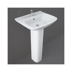 RAK Origin 62 520mm 1 Hole Basin & Full Pedestal