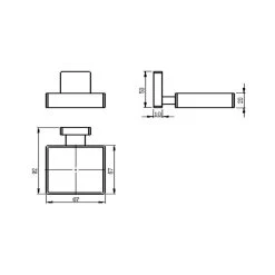RAK Resort Glass Soap Dispenser -Bathroom Promotion rak rakc17149 2