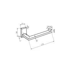 RAK Resort Toilet Roll Holder -Bathroom Promotion rak rakc17151 2