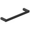 RAK Petit Square Towel Ring Matt Black -Bathroom Promotion rak rakpes9902 1b