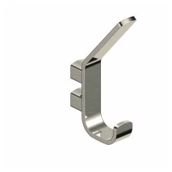 RAK Petit Square Robe Hook Brushed Nickel