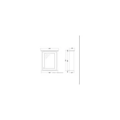 RAK Washington Mirror Cabinet Cappucino -Bathroom Promotion rak rakwmc60514 2
