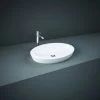 RAK Resort 58cm Oval Countertop Basin -Bathroom Promotion rak rst58ctbas
