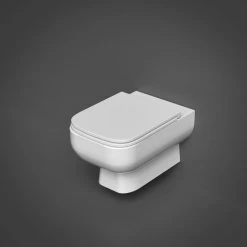 RAK Series 600 Rimless Wall Hung Pan With Slim Sandwich Seat