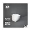RAK Sensation Back To Wall Pan With Soft Close Seat -Bathroom Promotion rak senbtwpansc