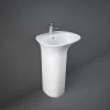 RAK Sensation Free Standing Wash Basin 1 Tap Hole -Bathroom Promotion rak senfs5501awha