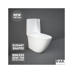 RAK Sensation Back To Wall Pan, Cistern & Soft Close Seat