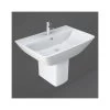 RAK Summit 600mm 1 Hole Basin & Semi Pedestal -Bathroom Promotion rak sum60bas1 sumhped