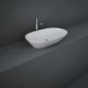 RAK Variant Elongated Oval Counter Top Basin 60cm Alpine White -Bathroom Promotion rak varct36000awha