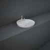 RAK Variant Round Drop-In Basin 42cm 1 Tap Hole -Bathroom Promotion rak vardi14201awha