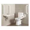 Roca Laura Access Doc M Pack Right Hand White 1 Roca Laura Access Doc M Pack Right Hand White -Bathroom Promotion roca 0010010wh
