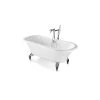 Roca Eliptico Classic Set Of 4 Cast Iron Feet Ash/Chrome -Bathroom Promotion roca 291041001