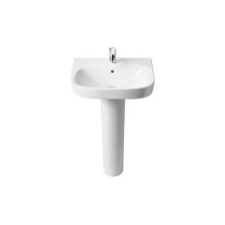 Roca Debba 650 X 480mm Basin Only 1 Taphole -Bathroom Promotion roca 32599300u 3
