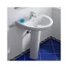 Roca Laura 560mm 1 Hole Basin & Full Pedestal -Bathroom Promotion roca 326393005 331300004