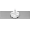 Roca The Gap Round On Countertop Basin 1 Taphole 400x400mm -Bathroom Promotion roca 3270mk000
