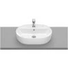 Roca The Gap Round On Countertop Basin 1 Taphole 550x400mm -Bathroom Promotion roca 3270y0000