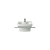 Roca Senso Compact Basin With Integrated Pedestal 1 Taphole -Bathroom Promotion roca 327514000