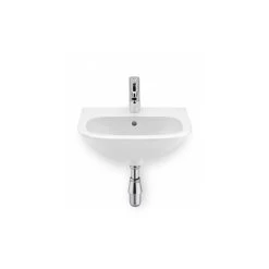 Roca Nexo Wall Hung Basin 450x365mm 1 Taphole White
