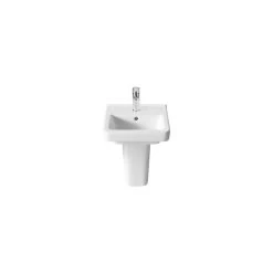 Roca Dama-N Wall-Hung Compact Basin 350 X 320mm 1 Taphole