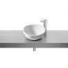 Roca Bol On-Countertop Basin 42cm No Tapholes White -Bathroom Promotion roca 327876000