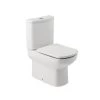 Roca Senso Compact Toilet With Push Button Cistern & Soft Close Seat -Bathroom Promotion roca 342518000 34151B000 801512004