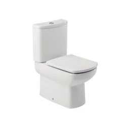 Roca Senso Compact Toilet With Push Button Cistern & Soft Close Seat