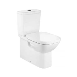 Roca Debba Back To Wall Close Coupled Toilet With Standard Seat