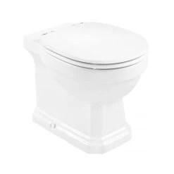 Roca Carmen Rimless Back To Wall Toilet With Soft Close Seat