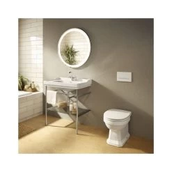 Roca Carmen Rimless Back To Wall Toilet With Soft Close Seat -Bathroom Promotion roca 3440A9000 801B5200B 4