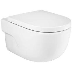 Roca Meridian-N Wall Hung Rimless WC Pan