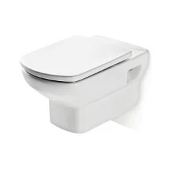 Roca Senso Wall Hung Toilet With Standard Seat