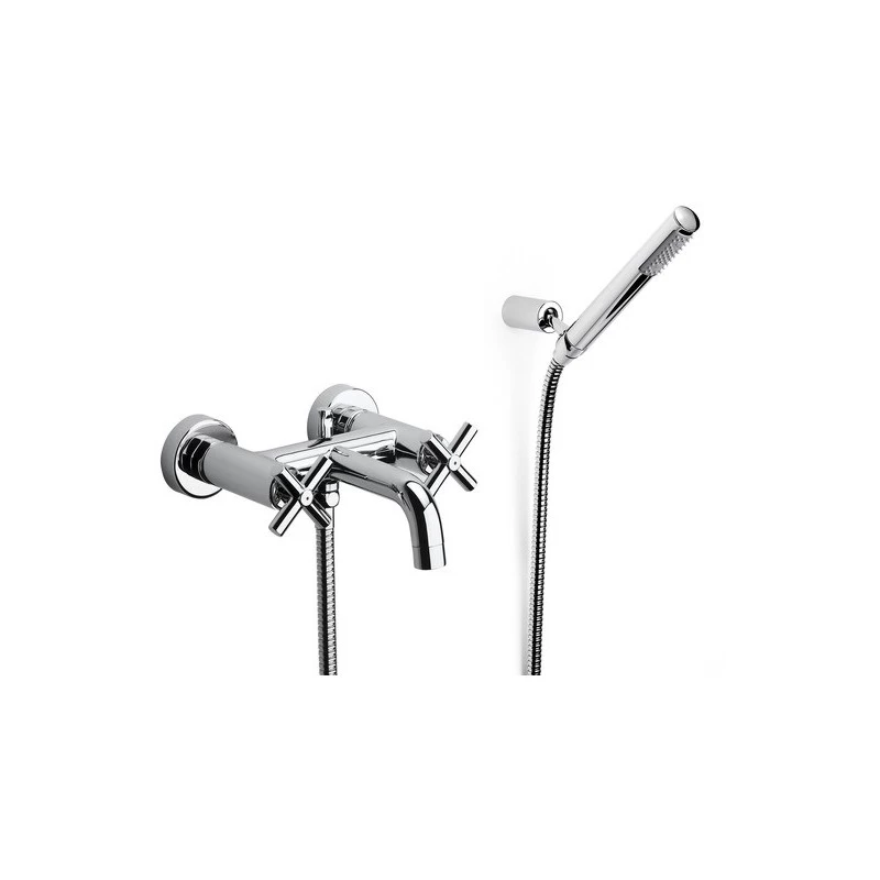 Roca Loft Wall Mounted Bath Shower Mixer With Kit Chrome 3 Roca Loft Wall Mounted Bath Shower Mixer With Kit Chrome
