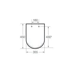 Roca Dama-N Toilet Seat -Bathroom Promotion roca 801780004 2