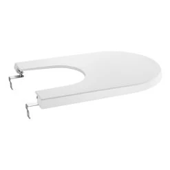 Roca The Gap Round Soft Closing Bidet Cover White