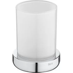Roca Tempo Countertop Glass Tumbler Chrome