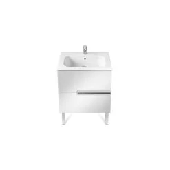 Roca Victoria-N Unik 700mm 2 Drawer Unit & Basin Gloss White -Bathroom Promotion roca 855833806 3