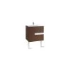 Roca Victoria-N Unik 600mm 2 Drawer Unit & Basin Wenge -Bathroom Promotion roca 855834154