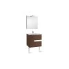 Roca Victoria-N Pack 700mm Unit, Basin, Light & Mirror Grey -Bathroom Promotion roca 855843153