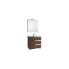 Roca Victoria-N Pack 1000mm 3 Drawer Unit, Light & Mirror White -Bathroom Promotion roca 855846806