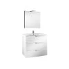 Roca Victoria-N Pack 800mm 3 Drawer Unit, Light & Mirror White 1 Roca Victoria-N Pack 800mm 3 Drawer Unit, Light & Mirror White -Bathroom Promotion roca 855847806