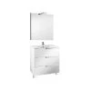 Roca Victoria-N Pack 600mm 3 Drawer Unit, Mirror & Light White 2 Roca Victoria-N Pack 600mm 3 Drawer Unit, Mirror & Light White -Bathroom Promotion roca 855849806