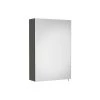 Roca Luna Mirrored Cabinet 400 Gloss Anthracite Grey -Bathroom Promotion roca 856839153