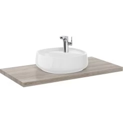 Roca Savana Water Resistant Countertop For Basin 1000mm City Oak