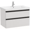 Roca Domi 2 Drawer 800mm Arctic Grey Base Unit & Basin -Bathroom Promotion roca 857459447 3270m0000
