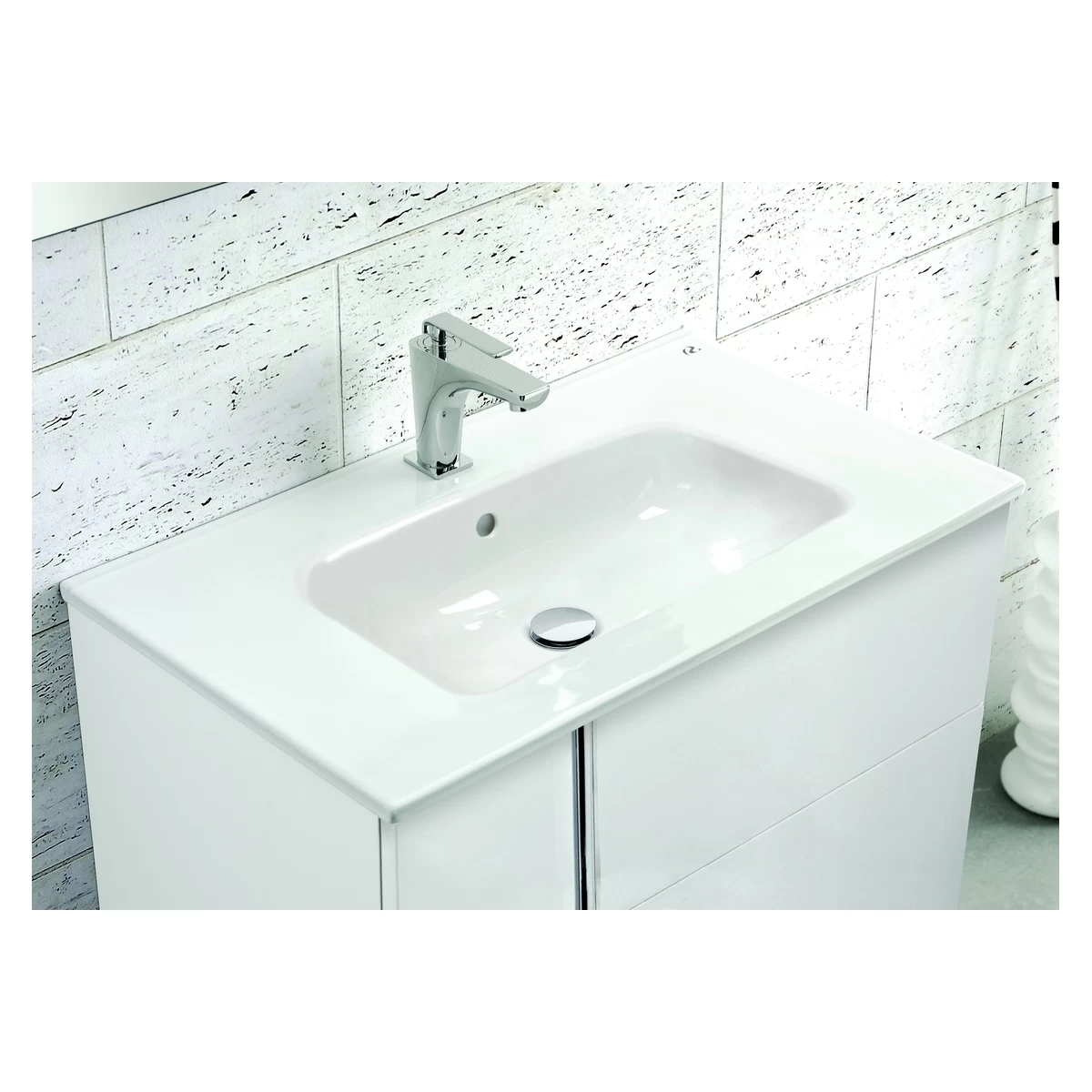 Royo Onix/Vitale/Nature 810mm Slimline Square Basin 3 Royo Onix/Vitale/Nature 810mm Slimline Square Basin